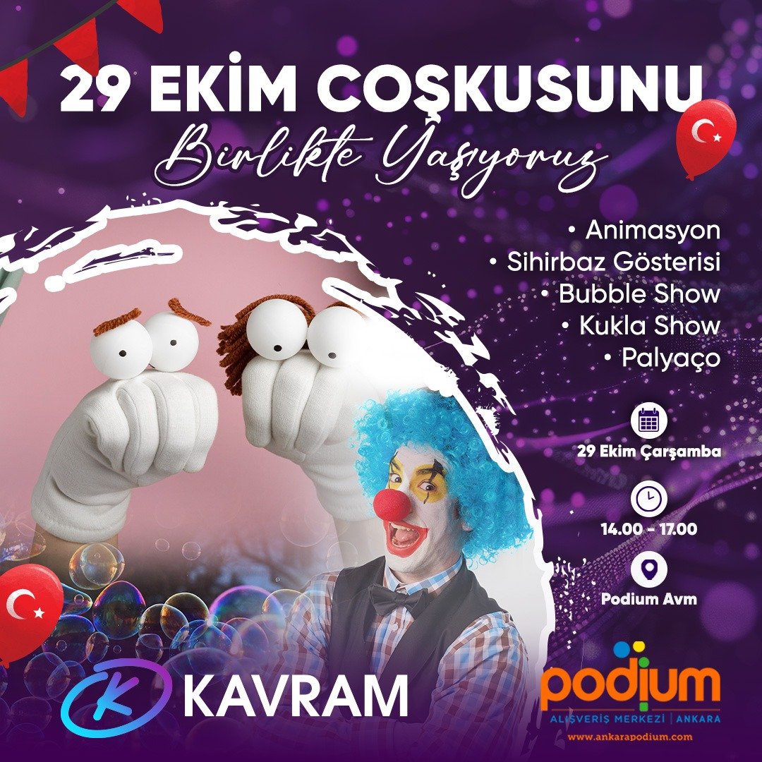 29 Ekim Coşkusunu Birlikte Yaşıyoruz