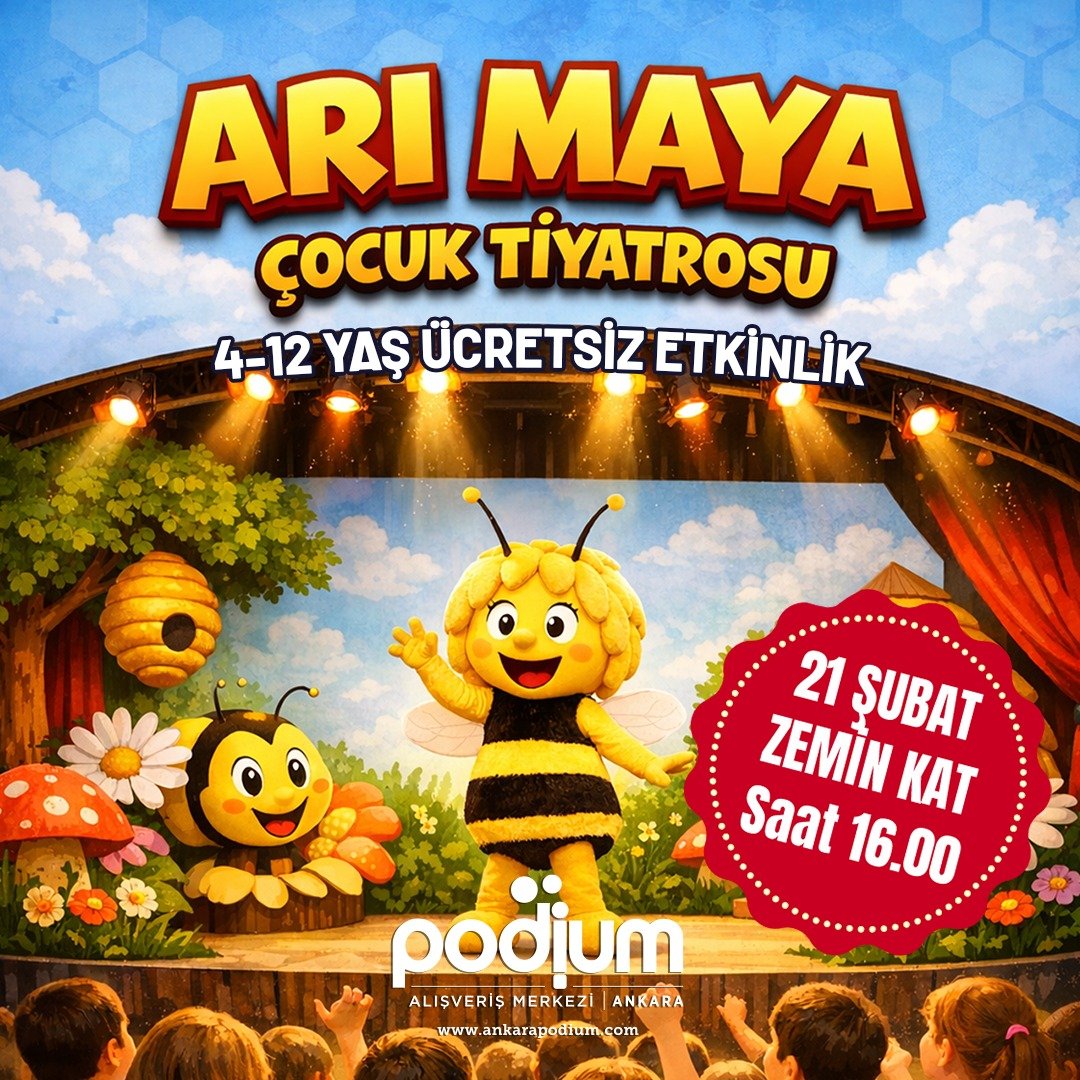 Arı Maya Çocuk Tiyatrosu - Ankara Podium AVM