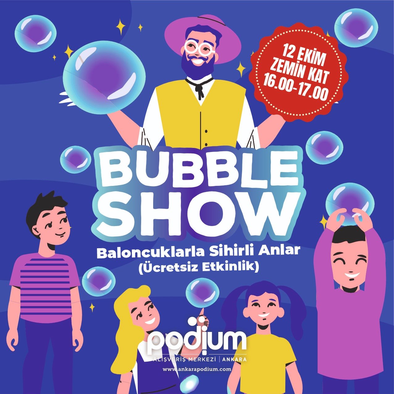 Bubble Show - Ankara Podium AVM