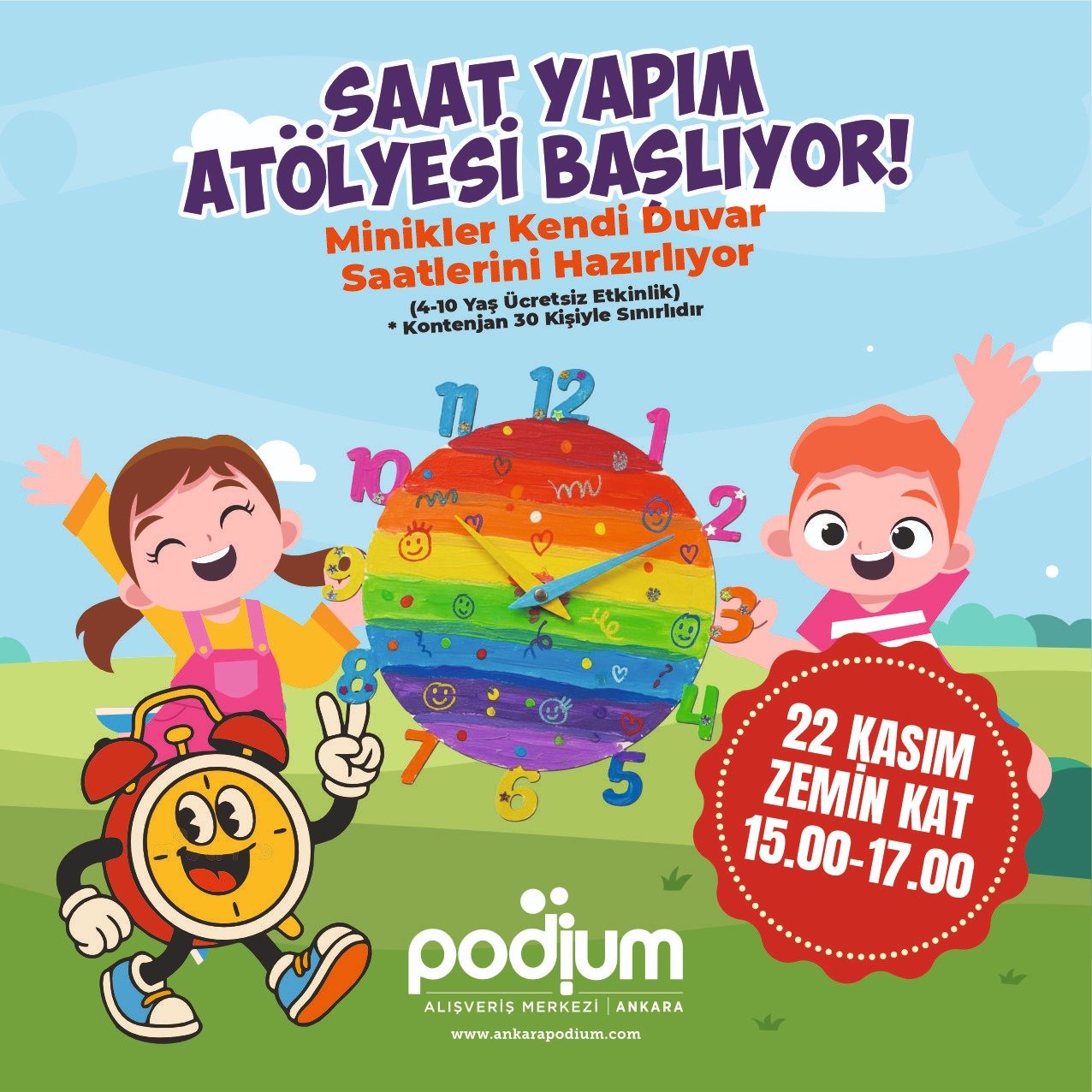 Saat Yapım Atölyesi Başlıyor